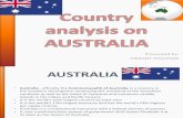 Country Analysis on AUSRALIA