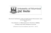 MMS Syllabus University Of Mumbai