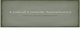 Central Console Automotive spm