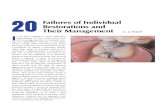 20 Failures of Individual Restorations n Their Management