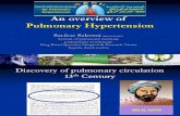 Pulmonary Hypertension- An overview