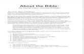 About the Bible - The Tawrat, Zabur, And Injil (Al Kitab) - By Abdullah Ibrahim