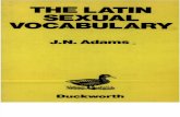 [J. N. Adams]-The Latin Sexual Vocabulary