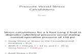 Pressure Vessel Strntgbn trress Calculations