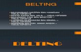 Belting desing