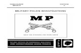 Military-Police-MP 0018 Investigations Subcourse -1994