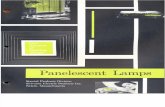 Sylvania Electroluminescent Panelescent Lamps Brochure 1961