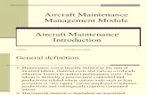 Chap 1 Aircraft Maintenance Introduction