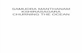 Samudra Manthanam, Churning the ocean