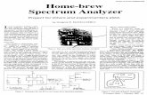 Home-Brew Spectrum Analyzer