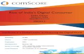 Comscore India-The Rise of India's Digital Consumer Aug 2012