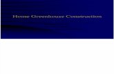 Greenhouse Construction - Construcción de Hibernadero