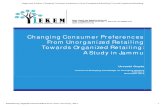 Changing Consumer Preferences From Unorganized Retailing Towards Organized Retailing