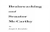 Brainwashing and Senator McCarthy