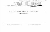 TM 9-806  FORD 1,5 TON G8T