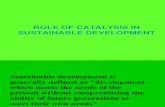 Role of Catalysis in Sustainable Development4th
