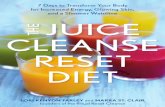The Juice Cleanse Reset Diet by Lori Kenyon Farley and Marra St. Clair - Excerpt