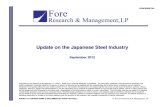 Japan Steel Industry Update - September 17 2012