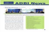 ADBI News: Volume 7 Number 3 (2013)