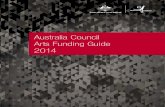 Australia Council for the Arts Funding Guide 2014