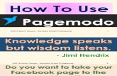 Darlin Tenoso - How to Use Pagemodo
