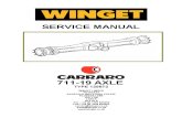 Carraro 711-19 Axle Workshop Manual