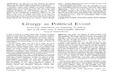 Liturgy as Political Event-Stringfellow