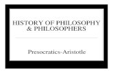 History of Philosophy and Philosophers