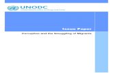 The Role of Corruption in the Smuggling of Migrants Issue Paper UNODC 2013
