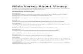 250 Bible Verses About Money