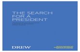 Drew University Presidential Search Profile 2013