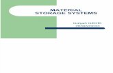 Material Storage Systems