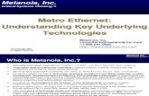 MetroEthernet MetanoiaInc Next Gen Workshop 2007-07-17
