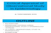 Critical Appraisal of Epidemiological Study