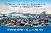 Modern Slavery :Study of Labour Conditions in Yangon’s Industrial Zones