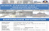 Updates on the Earthquake in Central Visayas Ppt-1