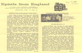 Epistles From England Team-1984-England