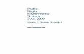 Pacific Region Environmental Strategy 2005-2009 - Volume 1: Strategy Document