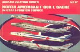 Osprey Aircam Aviation Series 17 - North American F-86A-L Sabre in USAF & Foreign Service