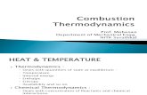 3. Combustion Thermodynamics