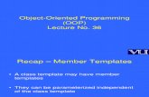 Object Oriented Programming (OOP) - CS304 Power Point Slides Lecture 36