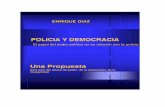 Enrique Diaz Policia y Democracia