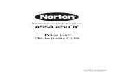 Norton 2014 Price Book