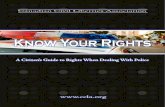 Know Your Rights Booklet1Canada
