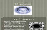 6. Hypnosis