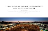 The Shape of Social Movements and Activism Today (Slides for Essex Radical Conference on Nov 14, 2013)
