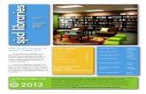 SJSD Secondary Libraries - Monthly Report Newsletter October 2013