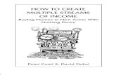 How to Create Multiple Streams of Income Book