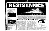 Resistance - Number 12 - Fall 1988