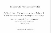 Wieniawski - Concerto #1 Violin y Piano